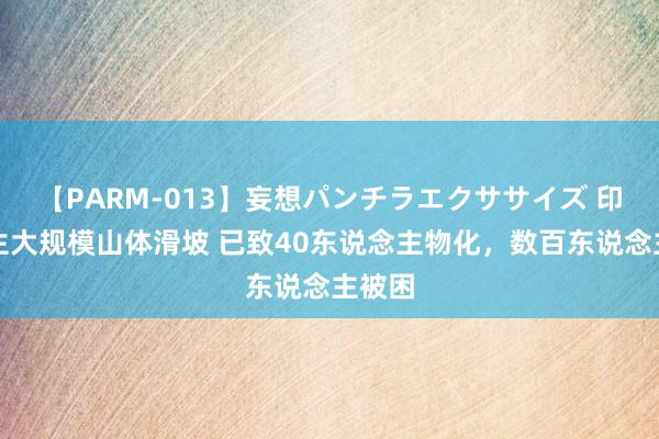 【PARM-013】妄想パンチラエクササイズ 印度发生大规模山体滑坡 已致40东说念主物化，数百东说念主被困