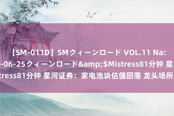 【SM-011D】SMクィーンロード VOL.11 Na:Na</a>2013-06-25クィーンロード&$Mistress81分钟 星河证券：家电池块估值回落 龙头场所建树价值凸显